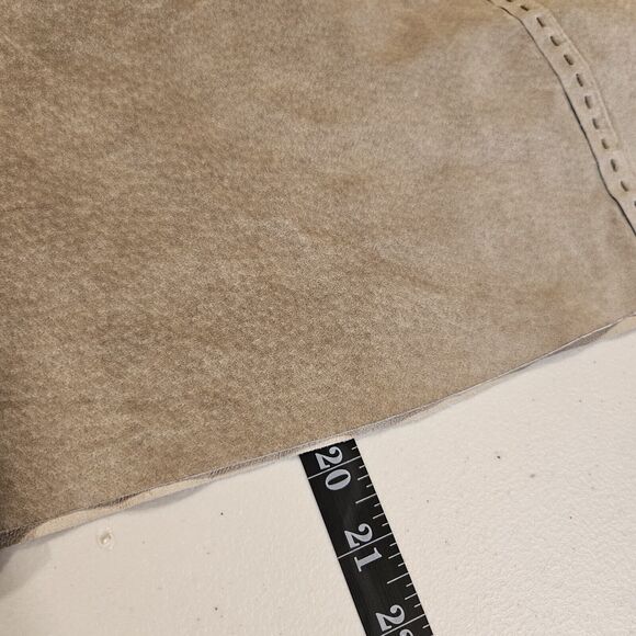 Vtg J. Jill Suede Skirt Womens Size 8 Sage Olive Green Equestrian Western Boho - Picture 10 of 10